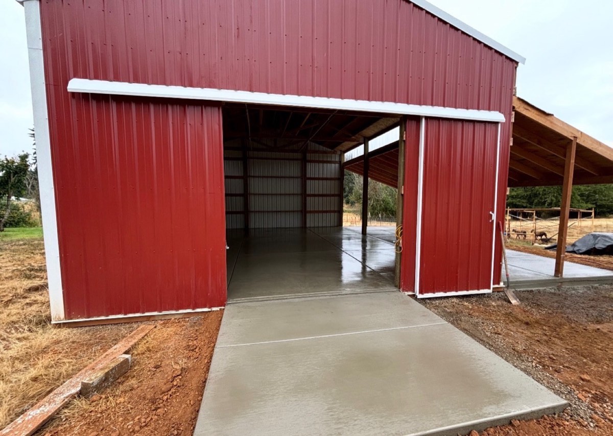 Commercial concrete slab and foundation Oregon