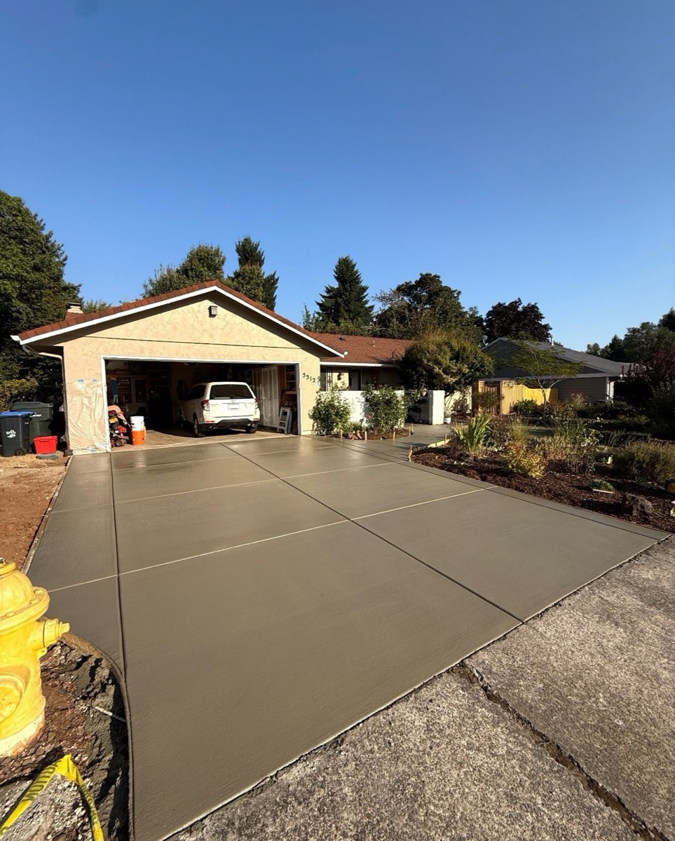 Concrete driveway FAQ Albany Oregon
