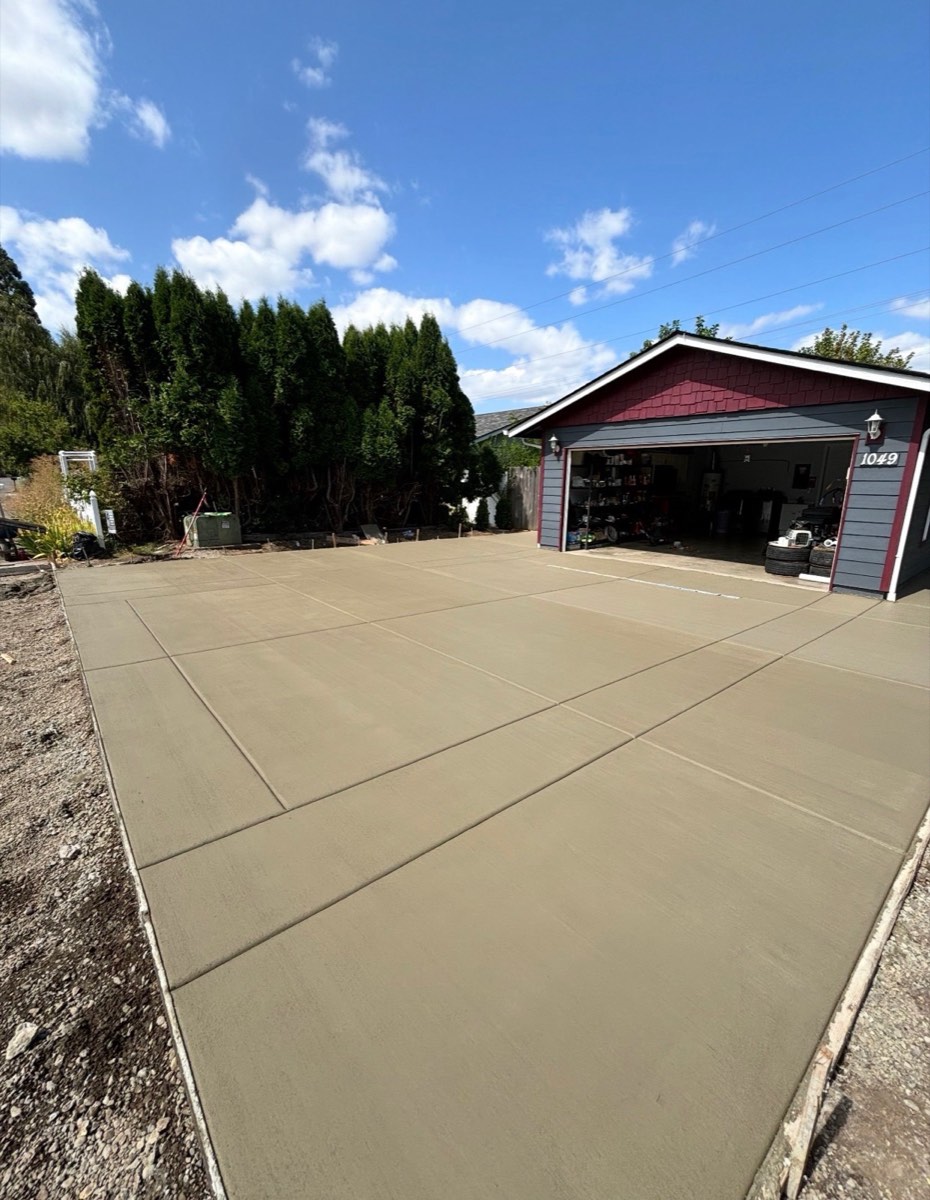 Concrete driveway replacement Oregon